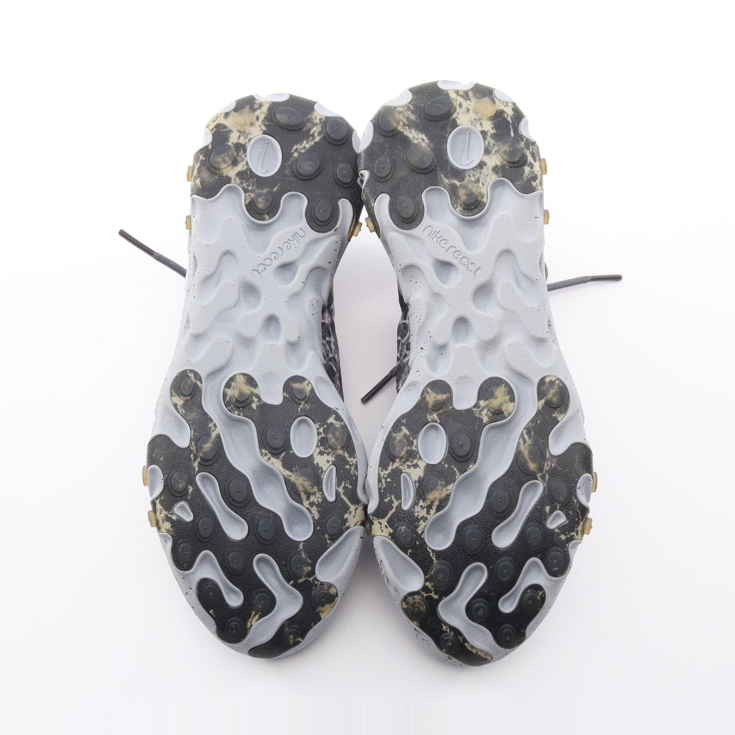 NIKE × KENDRICK LAMAR REACT ELEMENT 55 スニーカー ファブリック ライトグレー グレー ブラック ナイキ