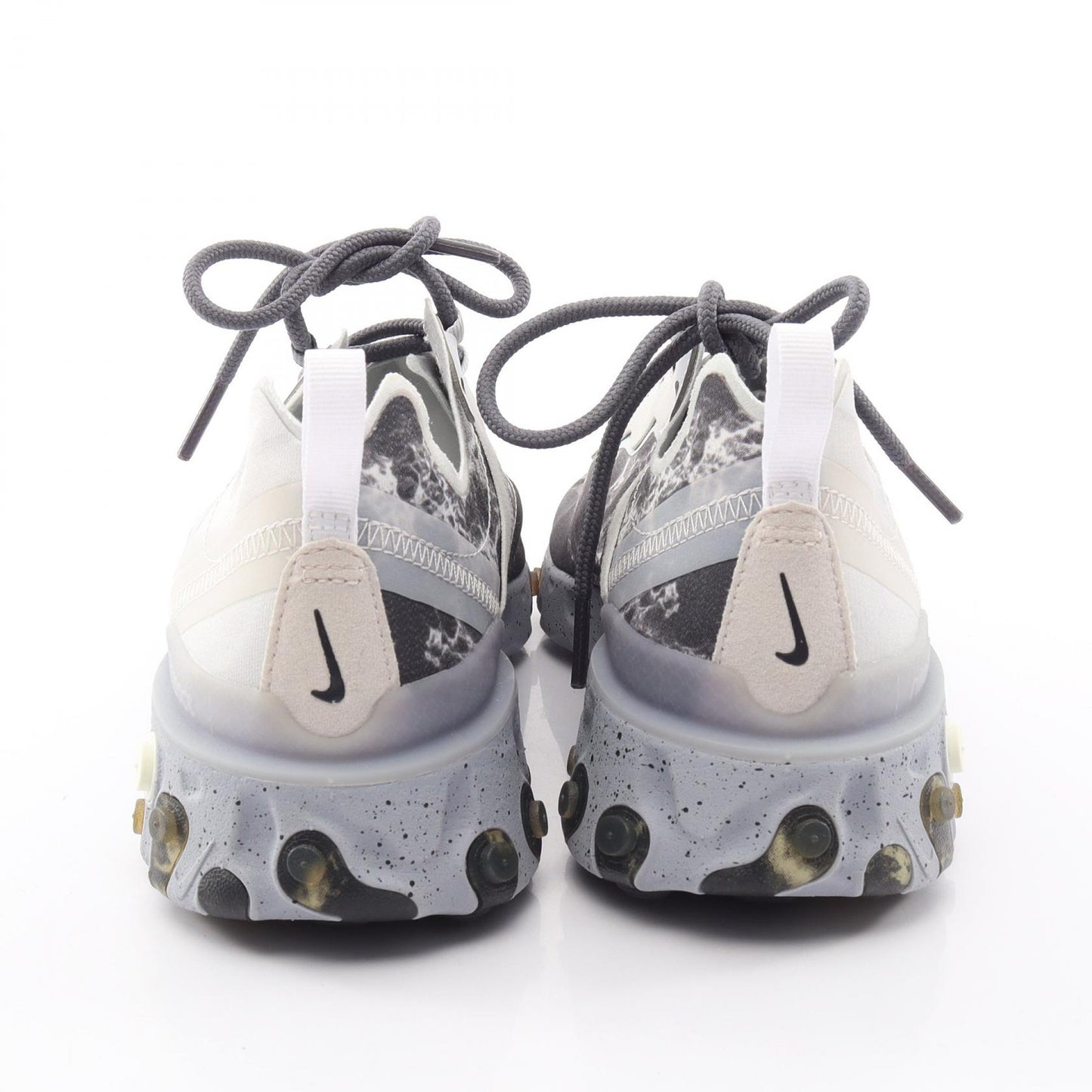 NIKE × KENDRICK LAMAR REACT ELEMENT 55 スニーカー ファブリック ライトグレー グレー ブラック ナイキ