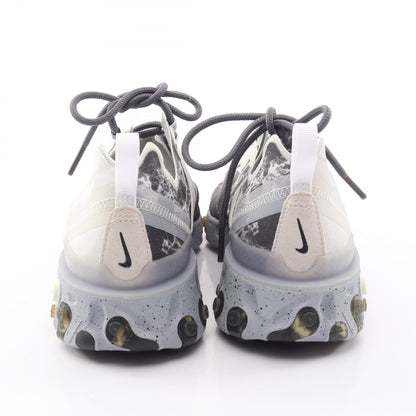 NIKE × KENDRICK LAMAR REACT ELEMENT 55 スニーカー ファブリック ライトグレー グレー ブラック ナイキ