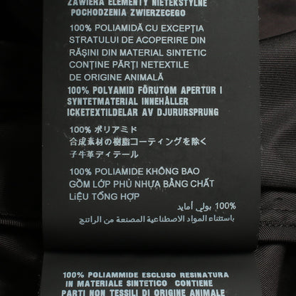 RE-NYLON ポーチ付き ジャケット ナイロン ブラック プラダ