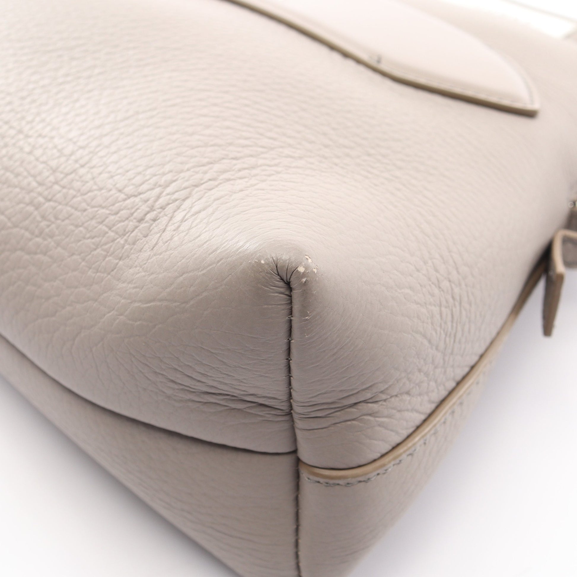 5AC スモール ショルダーバッグ レザー グレーベージュ メゾンマルジェラ11 バッグ Maison Margiela 11