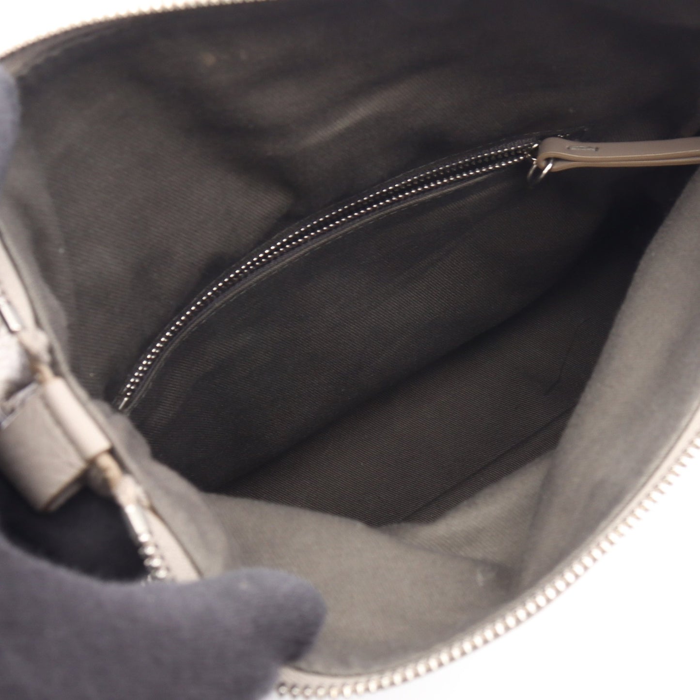 5AC スモール ショルダーバッグ レザー グレーベージュ メゾンマルジェラ11 バッグ Maison Margiela 11