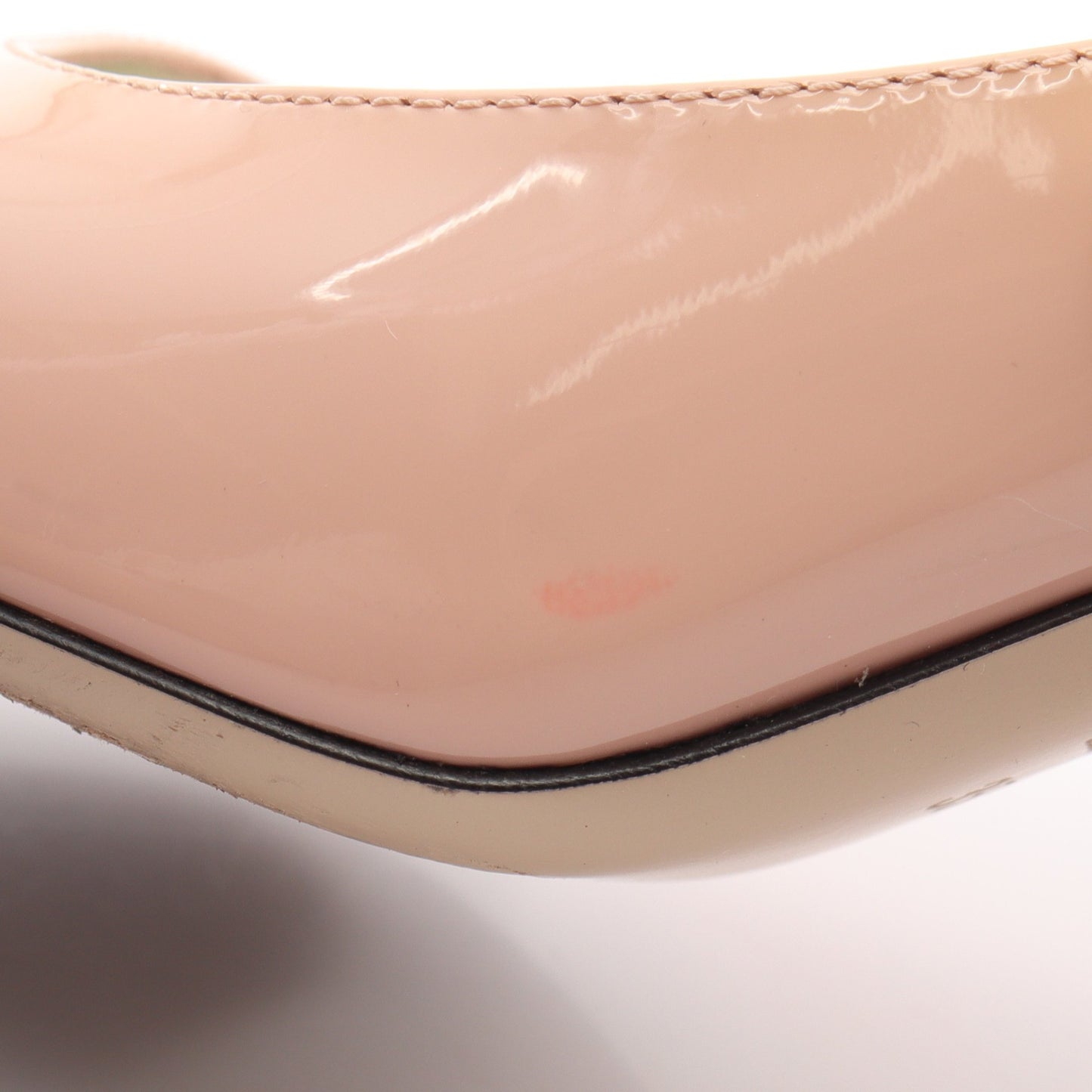 Louis Bee Mary Jane Pumps パンプス エナメルレザー ピンク グッチ