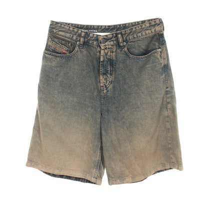 D-Sire Short ハーフ ダメージ加工 デニムパンツ セルロース インディゴブルー ディーゼル