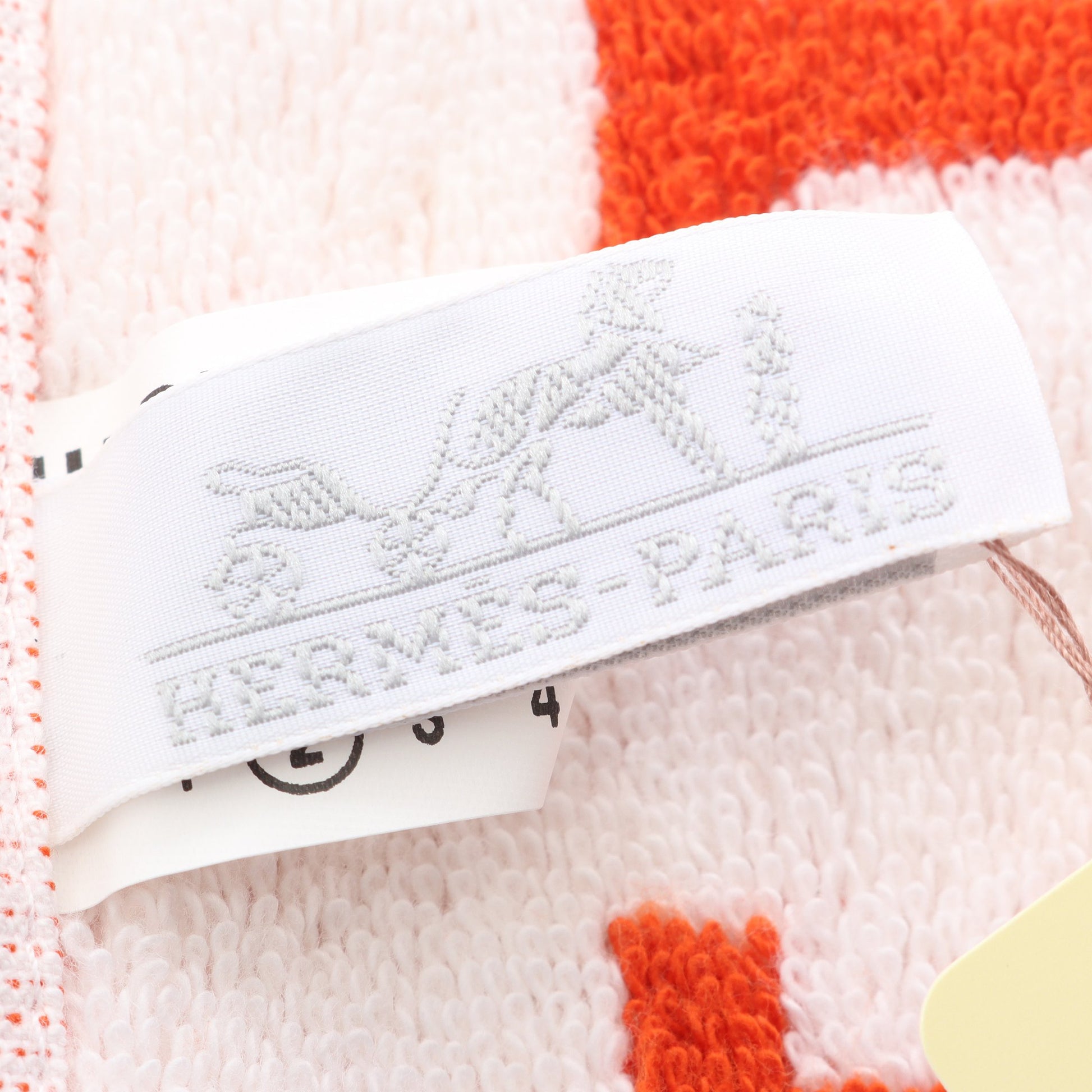 アヴァロン バスタオル タオル コットン ベージュ マルチカラー エルメス 財布・小物 HERMES