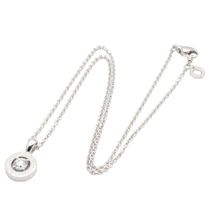 ブルガリブルガリ ネックレス 1PD ネックレス K18WG ダイヤモンド クリア ホワイトゴールド ブルガリ アクセサリー BVLGARI