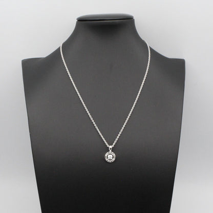ブルガリブルガリ ネックレス 1PD ネックレス K18WG ダイヤモンド クリア ホワイトゴールド ブルガリ アクセサリー BVLGARI