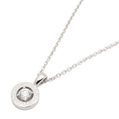 ブルガリブルガリ ネックレス 1PD ネックレス K18WG ダイヤモンド クリア ホワイトゴールド ブルガリ アクセサリー BVLGARI