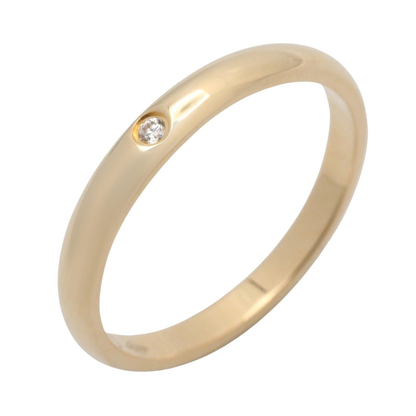 1895 リング 1PD リング 指輪 K18YG ダイヤモンド クリア イエローゴールド カルティエ アクセサリー Cartier
