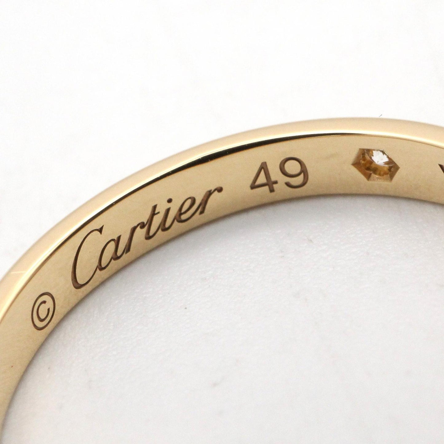 1895 リング 1PD リング 指輪 K18YG ダイヤモンド クリア イエローゴールド カルティエ アクセサリー Cartier