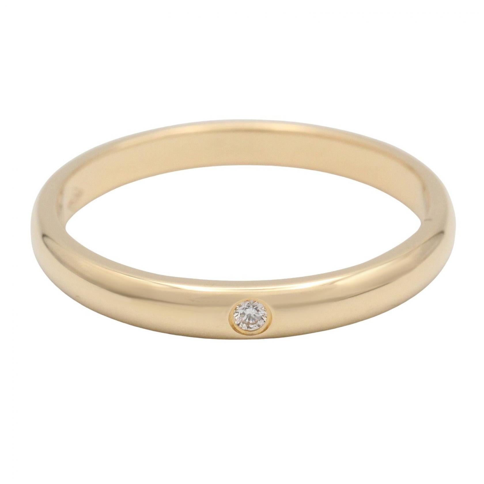 1895 リング 1PD リング 指輪 K18YG ダイヤモンド クリア イエローゴールド カルティエ アクセサリー Cartier