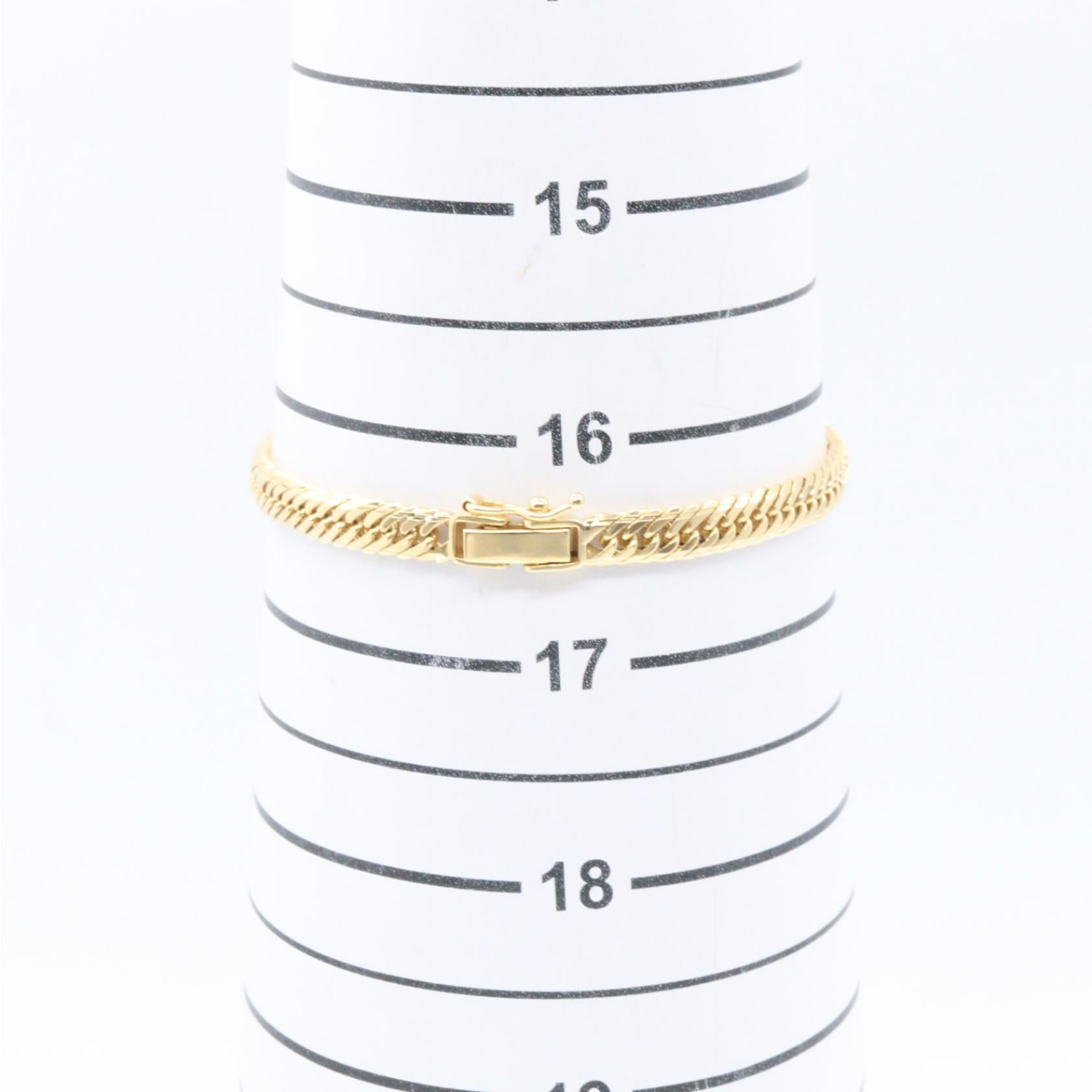 8メンTキヘイブレスレット ブレスレット K18YG イエローゴールド ノーブランドジュエリー アクセサリー NO BRAND JEWELRY