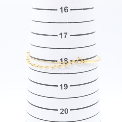ブレスレット ブレスレット K18YG イエローゴールド ノーブランドジュエリー アクセサリー NO BRAND JEWELRY