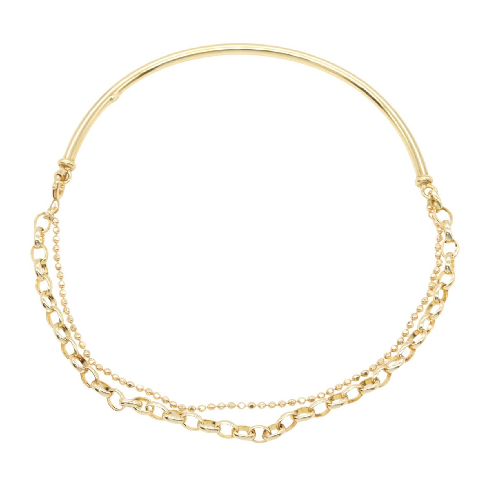ブレスレット ブレスレット K18YG イエローゴールド ノーブランドジュエリー アクセサリー NO BRAND JEWELRY