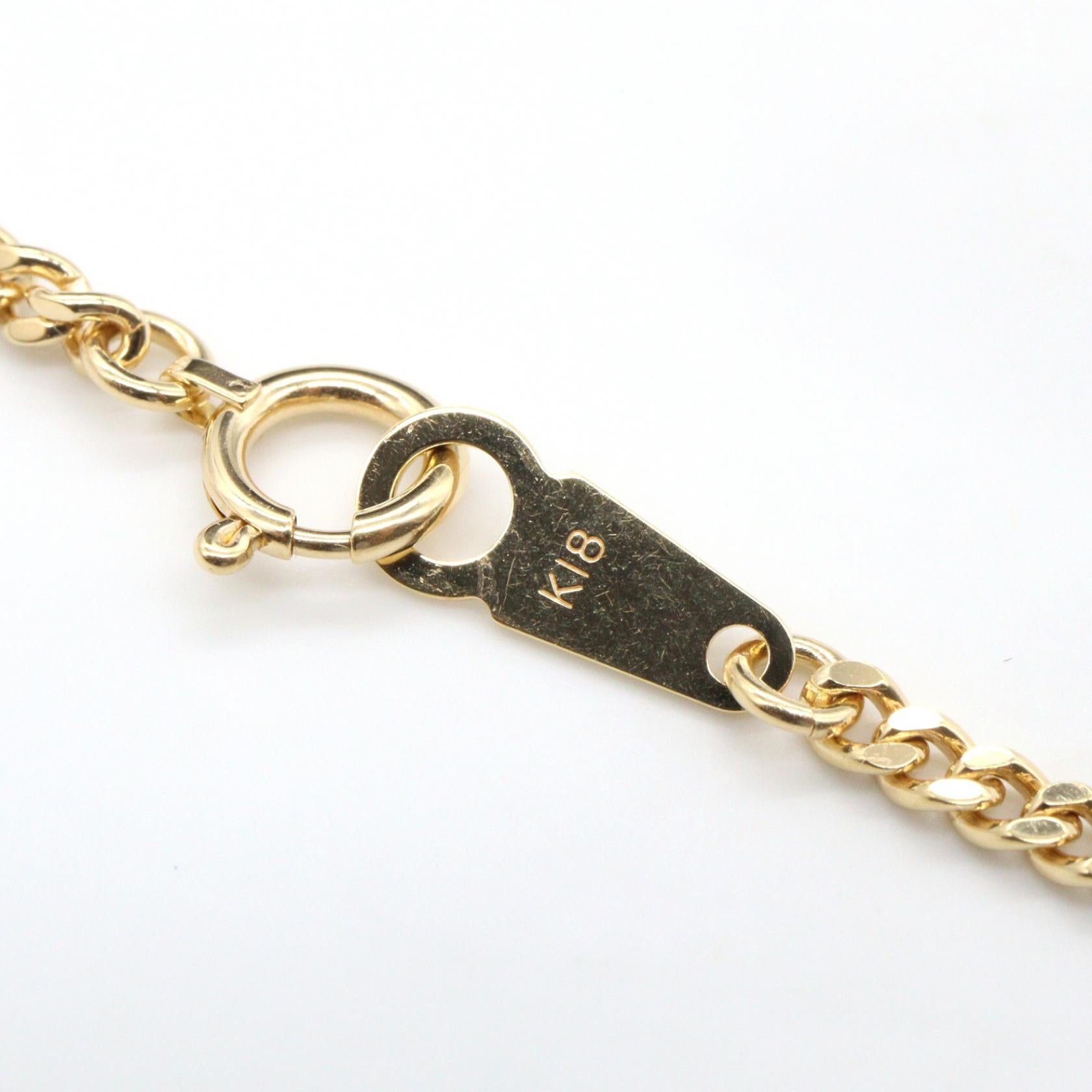 2メンSキヘイネックレス ネックレス K18YG イエローゴールド ノーブランドジュエリー アクセサリー NO BRAND JEWELRY