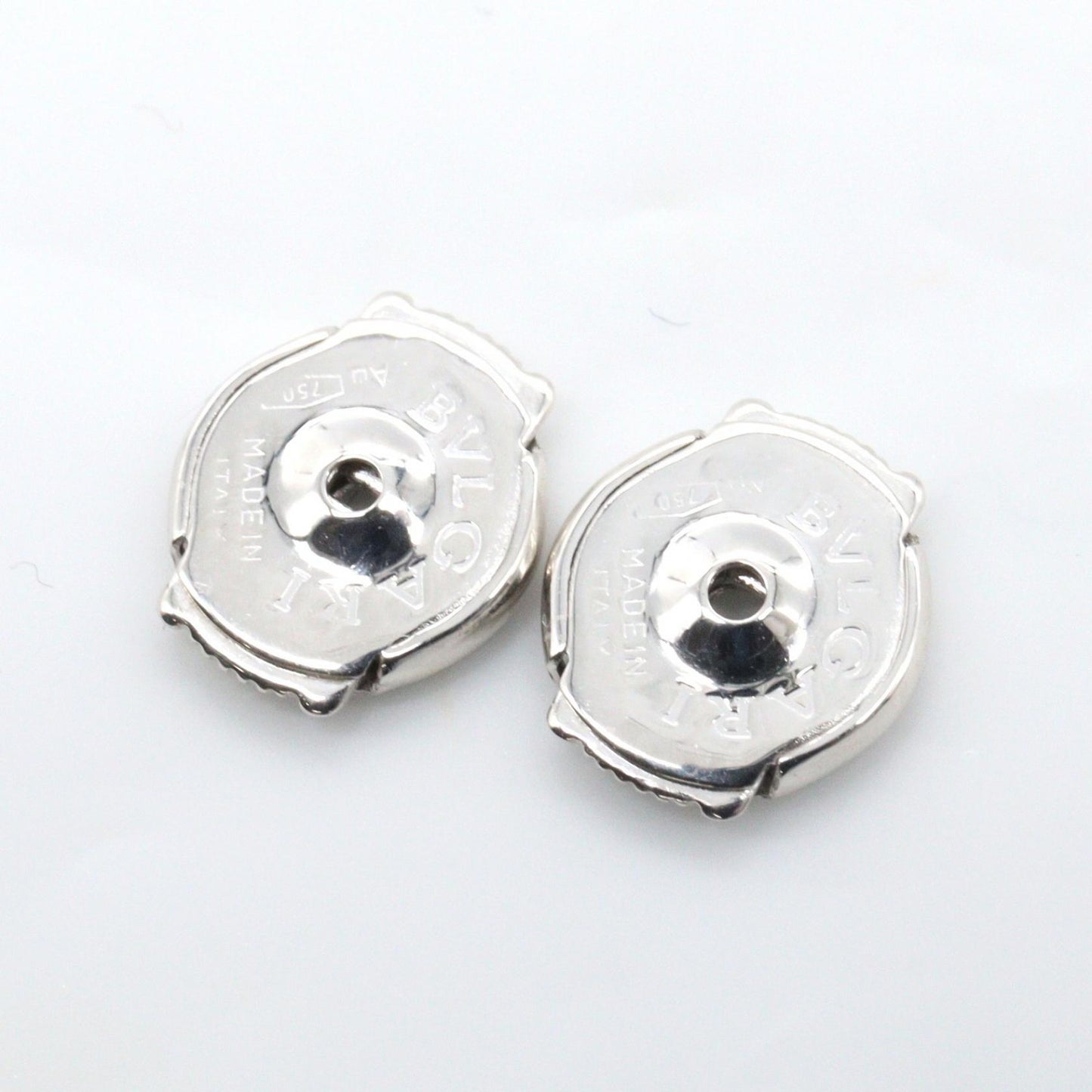 ブルガリブルガリ ダイヤ ピアス ピアス K18WG ダイヤモンド ホワイトゴールド クリア ブルガリ アクセサリー BVLGARI