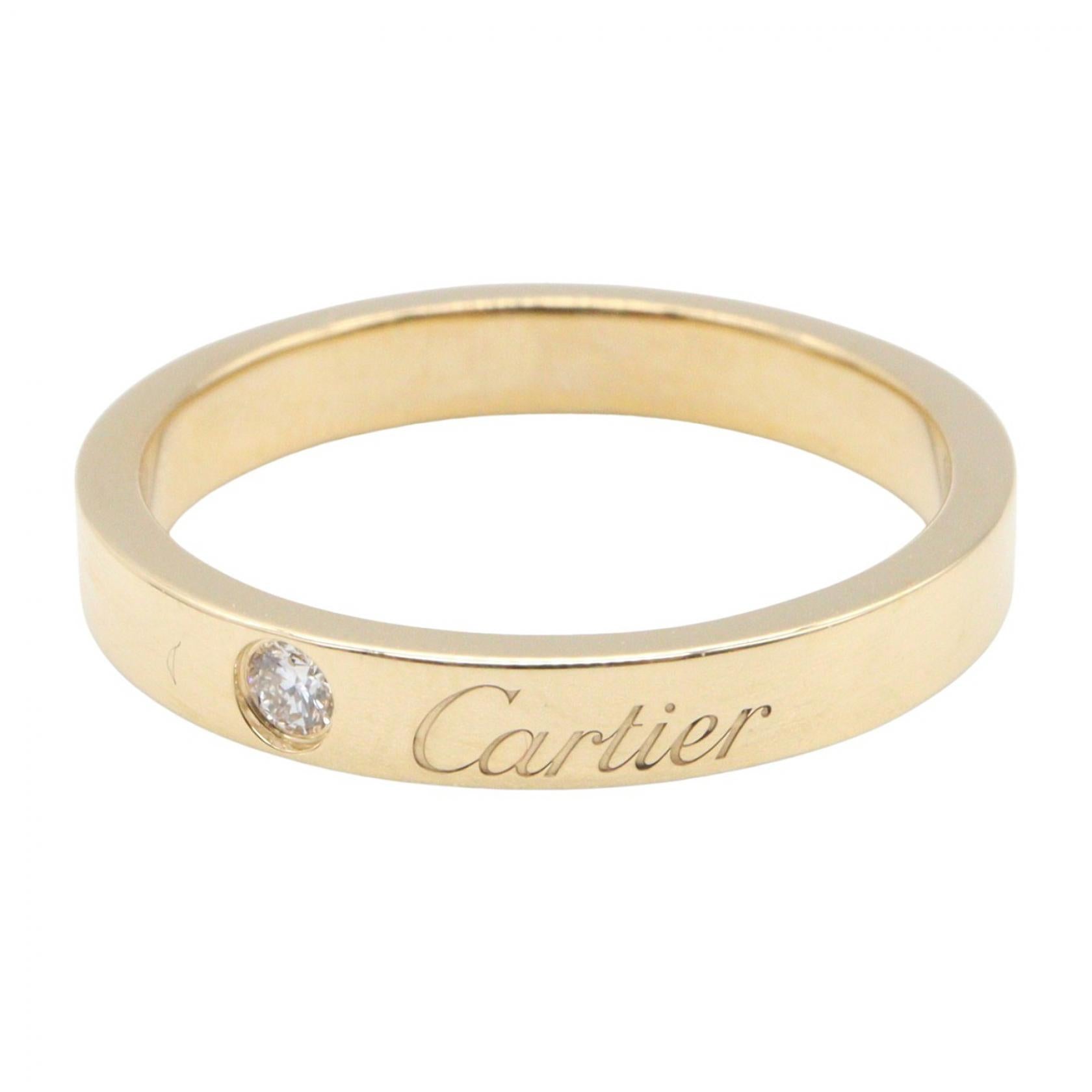 Cドゥカルティエ リング 1PD リング 指輪 K18YG ダイヤモンド イエローゴールド クリア カルティエ アクセサリー Cartier