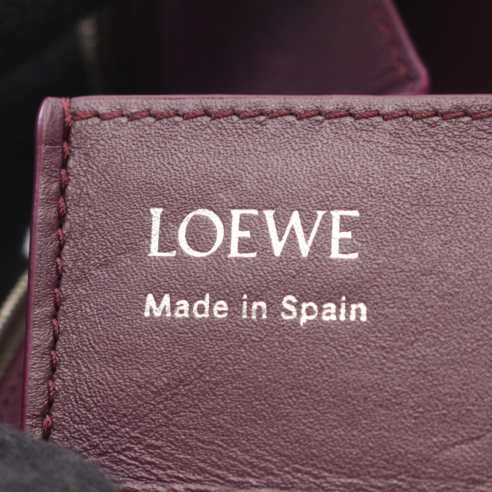ジップ コインパース コインケース レザー グレーベージュ ロエベ 財布・小物 LOEWE