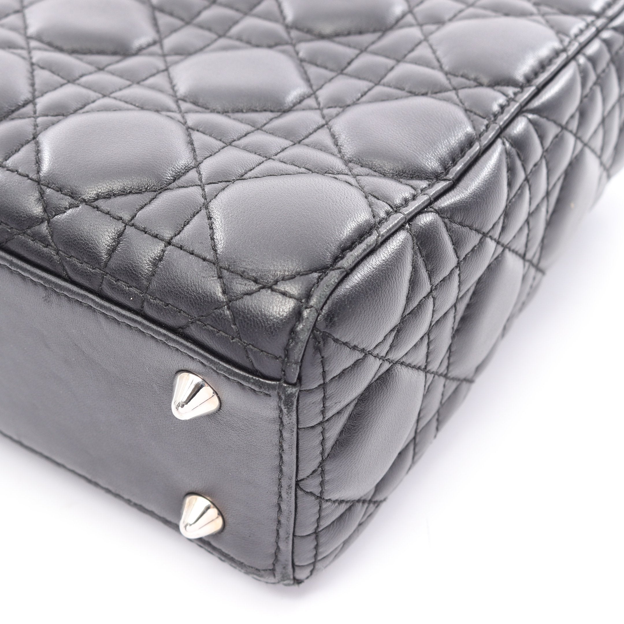 LADY DIOR MY ABCDIOR レディディオール スモール カナージュ 2WAY