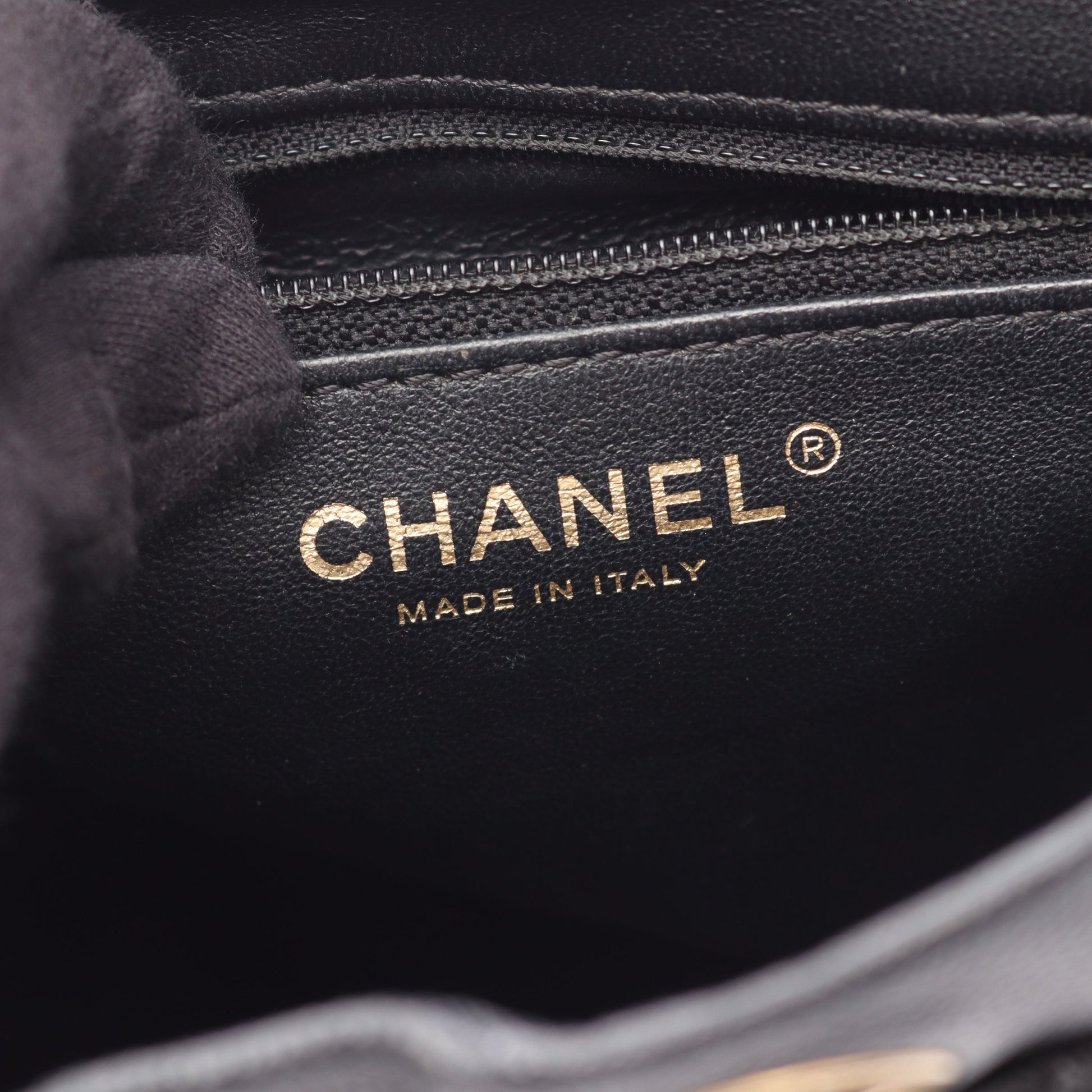 CCフィリグリー マトラッセ バックパック リュックサック キャビアスキン ブラック ゴールド金具 シャネル バッグ CHANEL