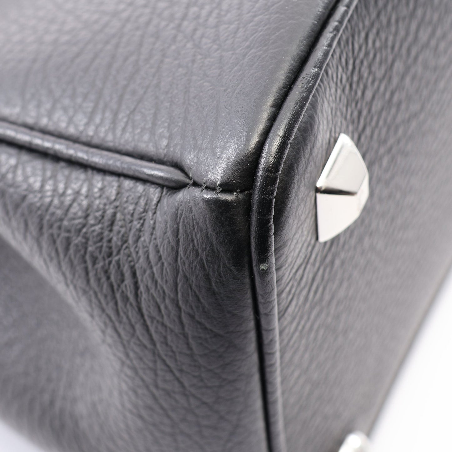 5AC ドローストリングバッグ ミディアム 2WAY ハンドバッグ レザー ブラック メゾンマルジェラ11 バッグ Maison Margiela 11
