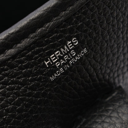 エヴリン 3 トロワ PM ショルダーバッグ トリヨンクレマンス ブラック シルバー金具 Z刻印 エルメス バッグ HERMES