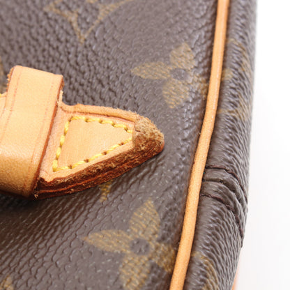 ソローニュ モノグラム ショルダーバッグ PVC レザー ブラウン ルイヴィトン