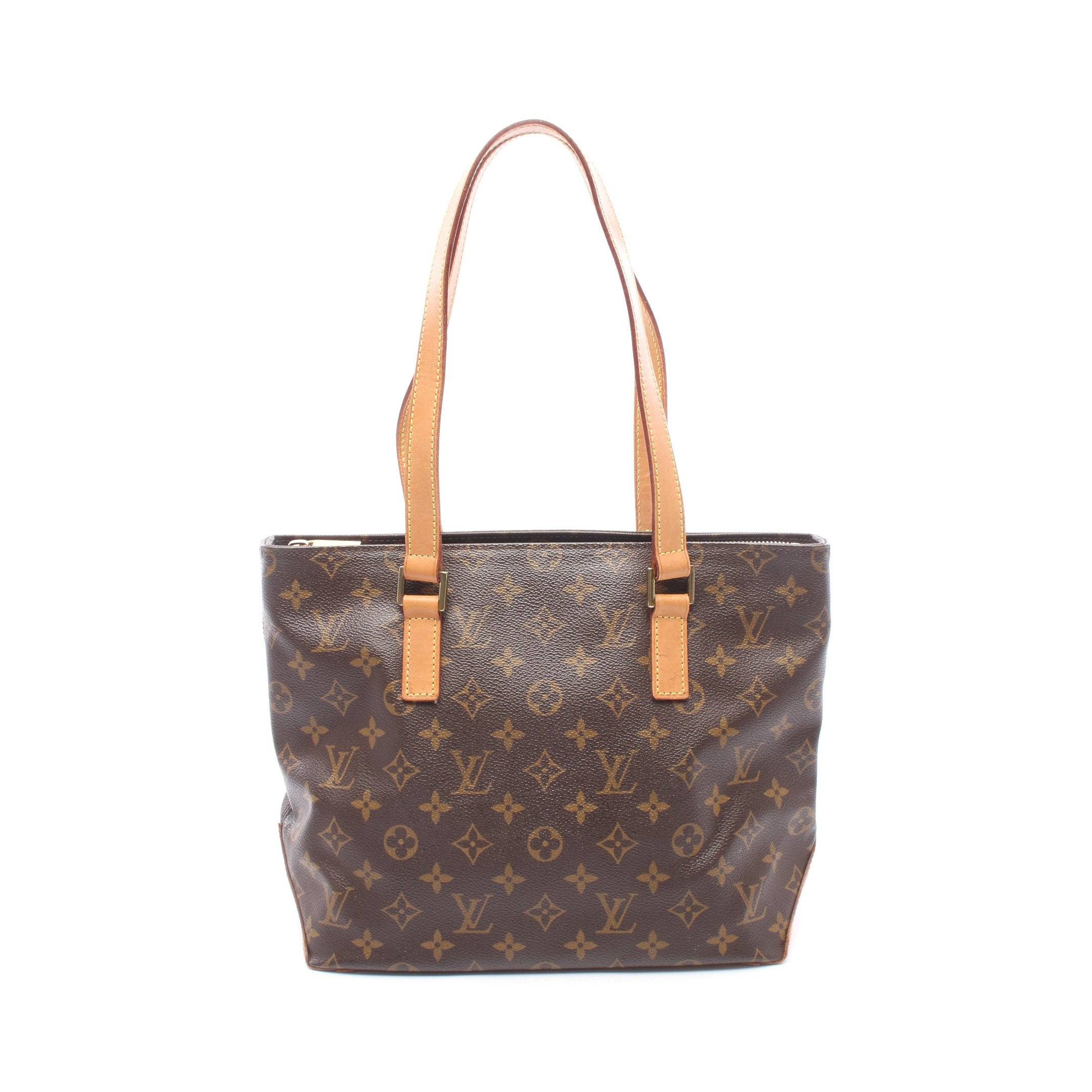 ルイ・ヴィトン LOUIS VUITTON カバピアノ ショルダーバッグバッグ カバピアノ モノグラム ショルダーバッグ PVC レザー ブラウン ルイ