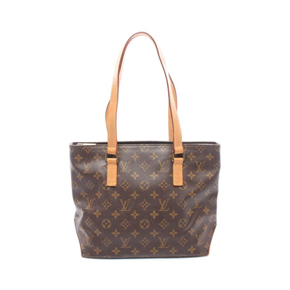 カバピアノ モノグラム ショルダーバッグ PVC レザー ブラウン ルイヴィトン バッグ LOUIS VUITTON