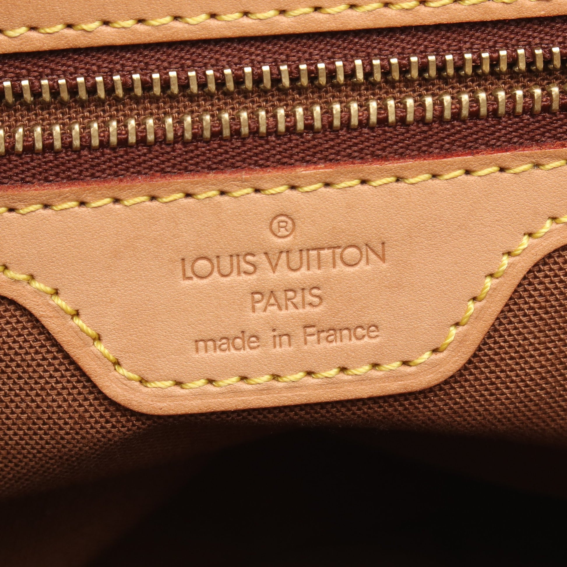 カバピアノ モノグラム ショルダーバッグ PVC レザー ブラウン ルイヴィトン バッグ LOUIS VUITTON
