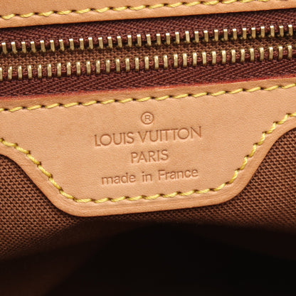 カバピアノ モノグラム ショルダーバッグ PVC レザー ブラウン ルイヴィトン バッグ LOUIS VUITTON