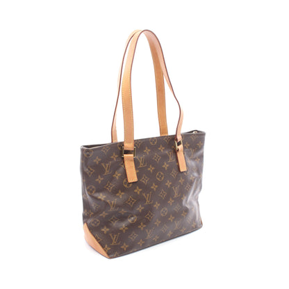カバピアノ モノグラム ショルダーバッグ PVC レザー ブラウン ルイヴィトン バッグ LOUIS VUITTON