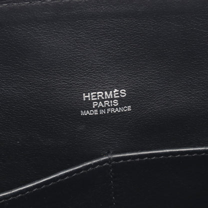 カラバス35 エトゥープ ショルダーバッグ トゴ グレーブラウン シルバー金具 □N刻印 エルメス バッグ HERMES