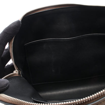 カラバス35 エトゥープ ショルダーバッグ トゴ グレーブラウン シルバー金具 □N刻印 エルメス バッグ HERMES