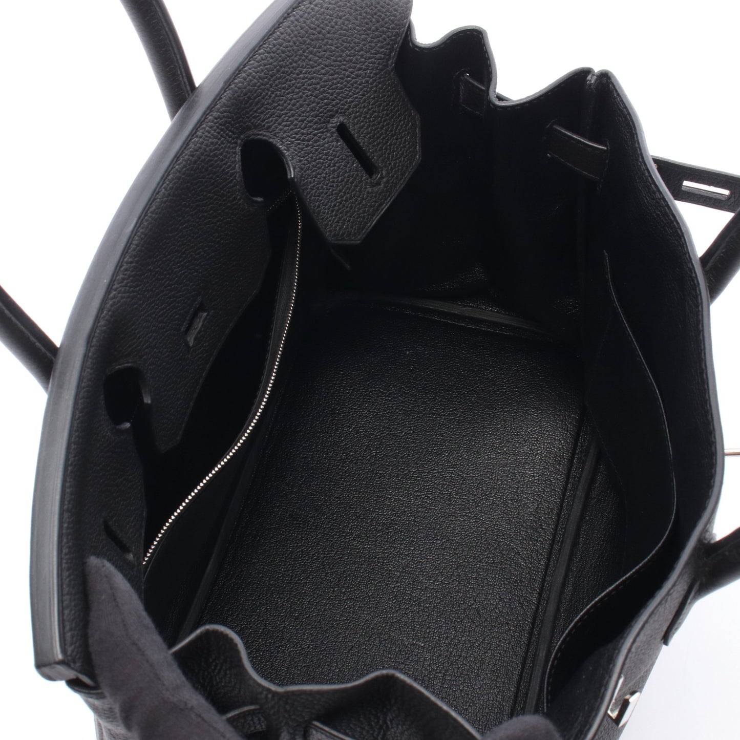 バーキン30 ハンドバッグ トゴ ブラック シルバー金具 A刻印 エルメス