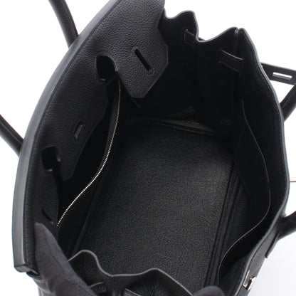 バーキン30 ハンドバッグ トゴ ブラック シルバー金具 A刻印 エルメス