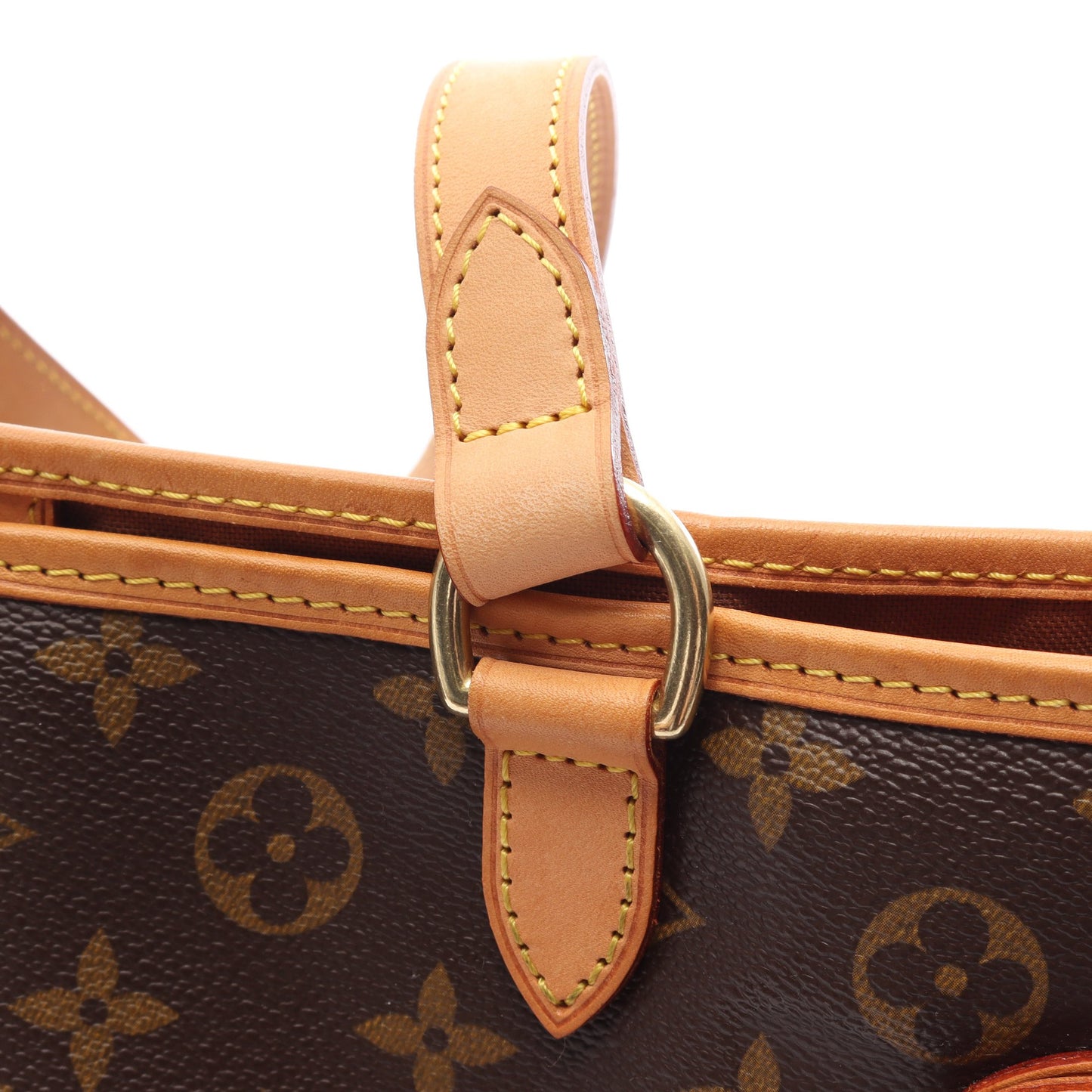 バティニョール オリゾンタル モノグラム ショルダーバッグ PVC レザー ブラウン ルイヴィトン バッグ LOUIS VUITTON
