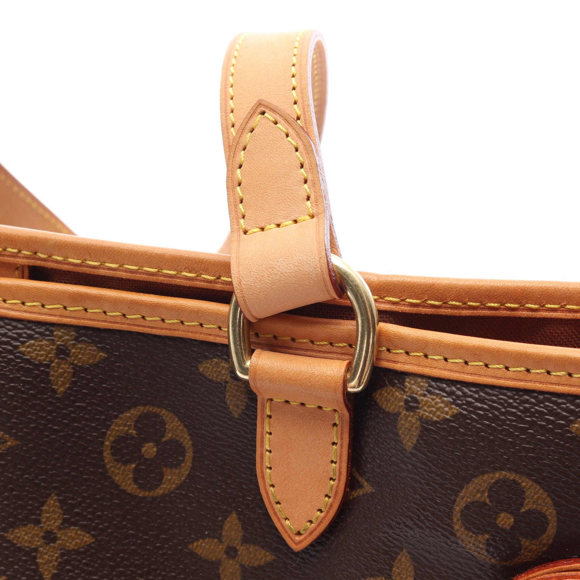 バティニョール オリゾンタル モノグラム ショルダーバッグ PVC レザー ブラウン ルイヴィトン バッグ LOUIS VUITTON