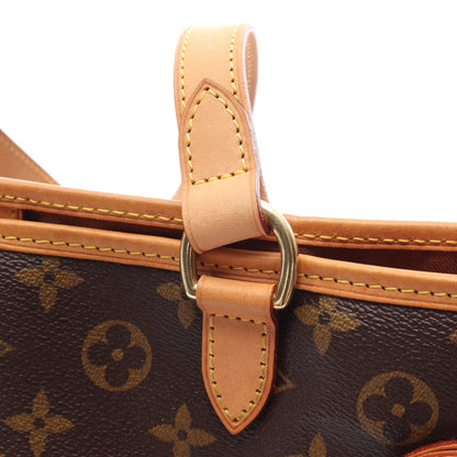 バティニョール オリゾンタル モノグラム ショルダーバッグ PVC レザー ブラウン ルイヴィトン バッグ LOUIS VUITTON