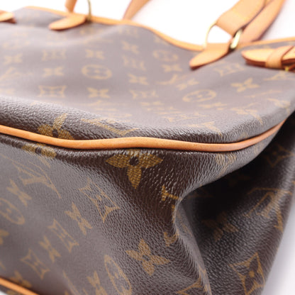 バティニョール オリゾンタル モノグラム ショルダーバッグ PVC レザー ブラウン ルイヴィトン バッグ LOUIS VUITTON
