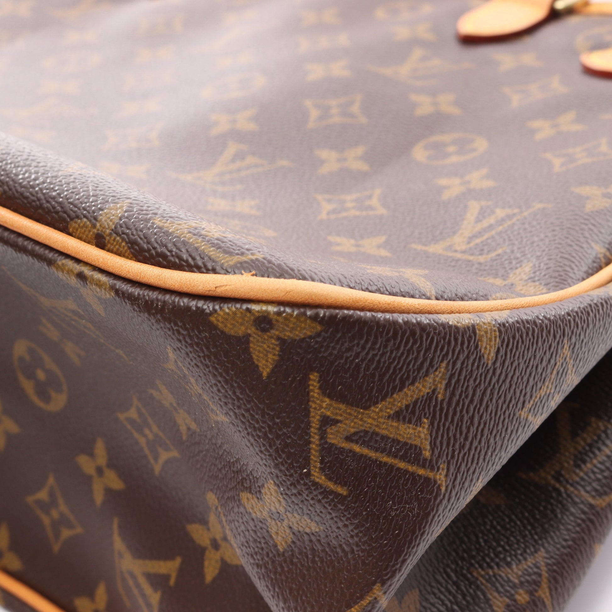 バティニョール オリゾンタル モノグラム ショルダーバッグ PVC レザー ブラウン ルイヴィトン バッグ LOUIS VUITTON