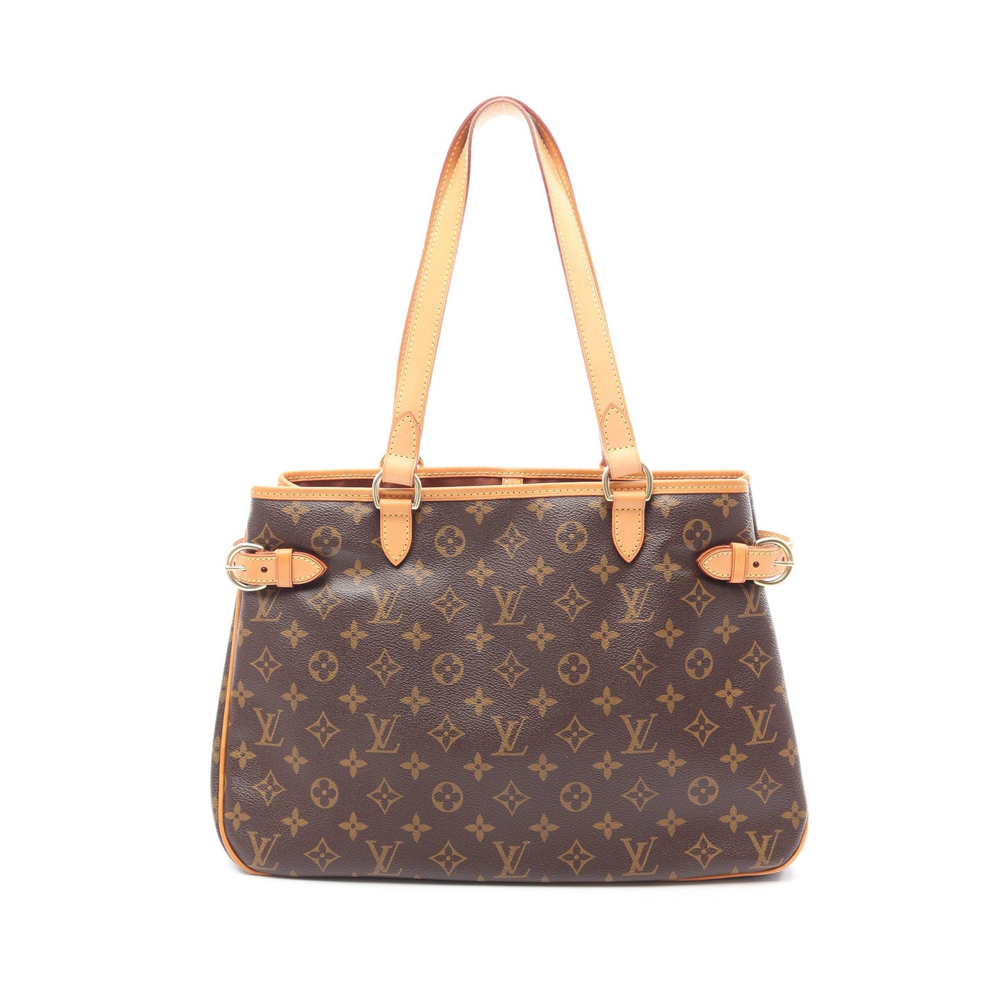 バティニョール オリゾンタル モノグラム ショルダーバッグ PVC レザー ブラウン ルイヴィトン バッグ LOUIS VUITTON