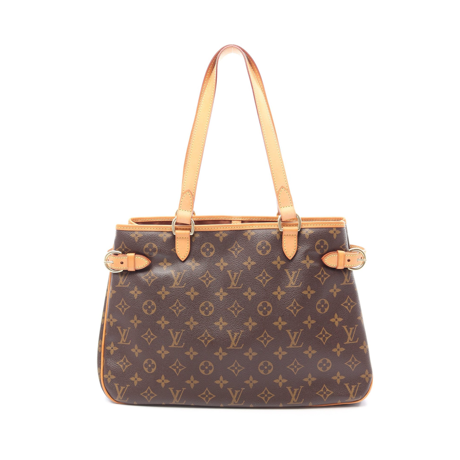 バティニョール オリゾンタル モノグラム ショルダーバッグ PVC レザー ブラウン ルイヴィトン バッグ LOUIS VUITTON