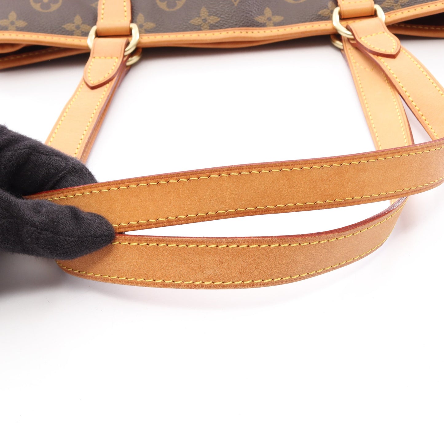 バティニョール オリゾンタル モノグラム ショルダーバッグ PVC レザー ブラウン ルイヴィトン バッグ LOUIS VUITTON