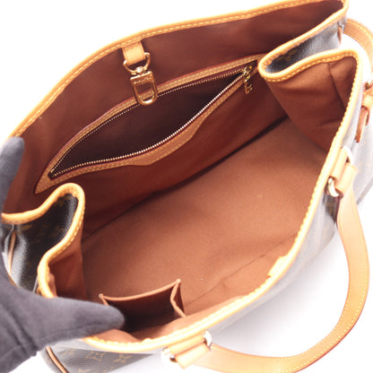 バティニョール オリゾンタル モノグラム ショルダーバッグ PVC レザー ブラウン ルイヴィトン バッグ LOUIS VUITTON