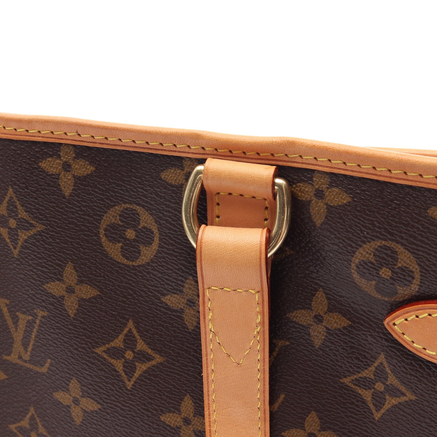バティニョール オリゾンタル モノグラム ショルダーバッグ PVC レザー ブラウン ルイヴィトン バッグ LOUIS VUITTON
