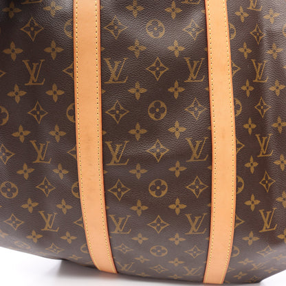 キーポル50 モノグラム ボストンバッグ PVC レザー ブラウン ルイヴィトン バッグ LOUIS VUITTON
