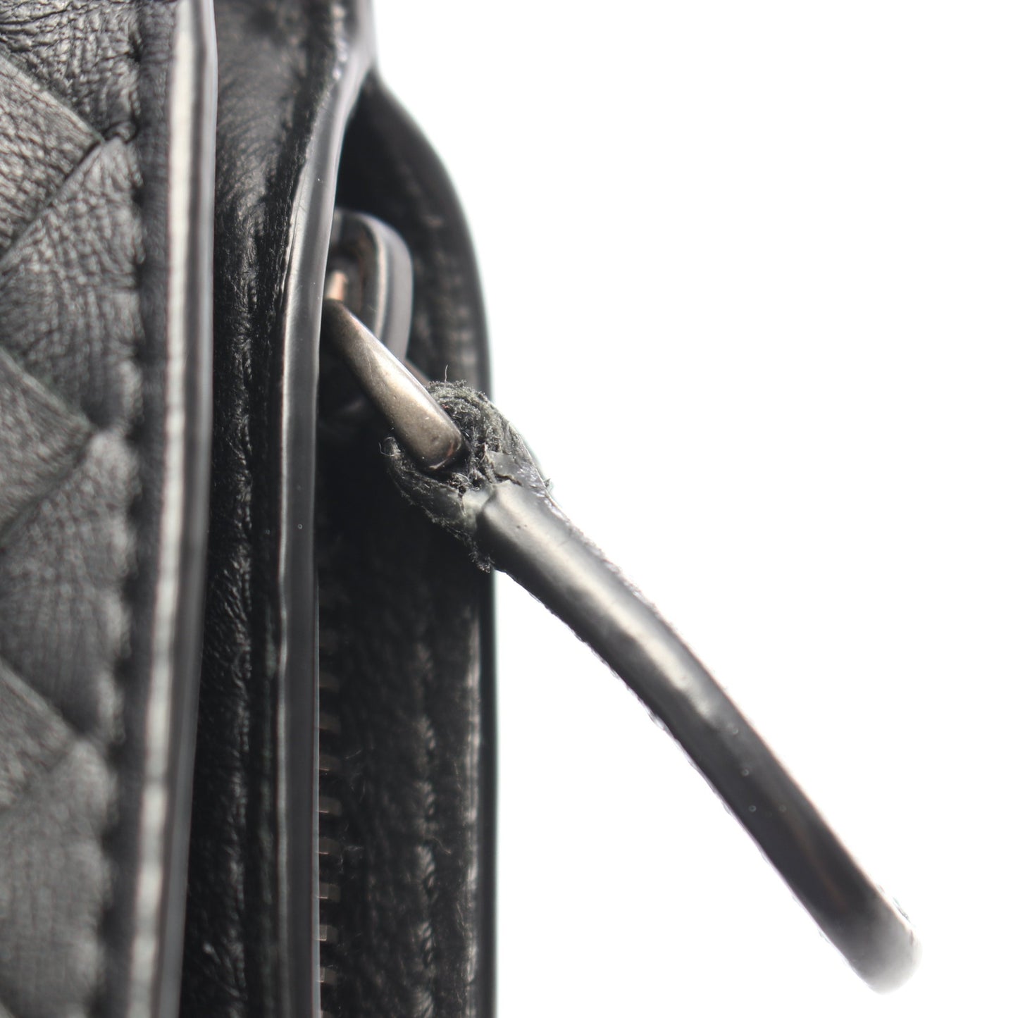 イントレチャート 二つ折り財布 レザー ブラック ボッテガヴェネタ 財布・小物 BOTTEGA VENETA