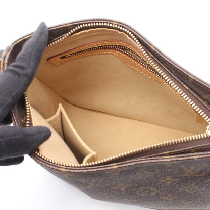 ルーピングMM モノグラム ショルダーバッグ PVC レザー ブラウン ルイヴィトン バッグ LOUIS VUITTON