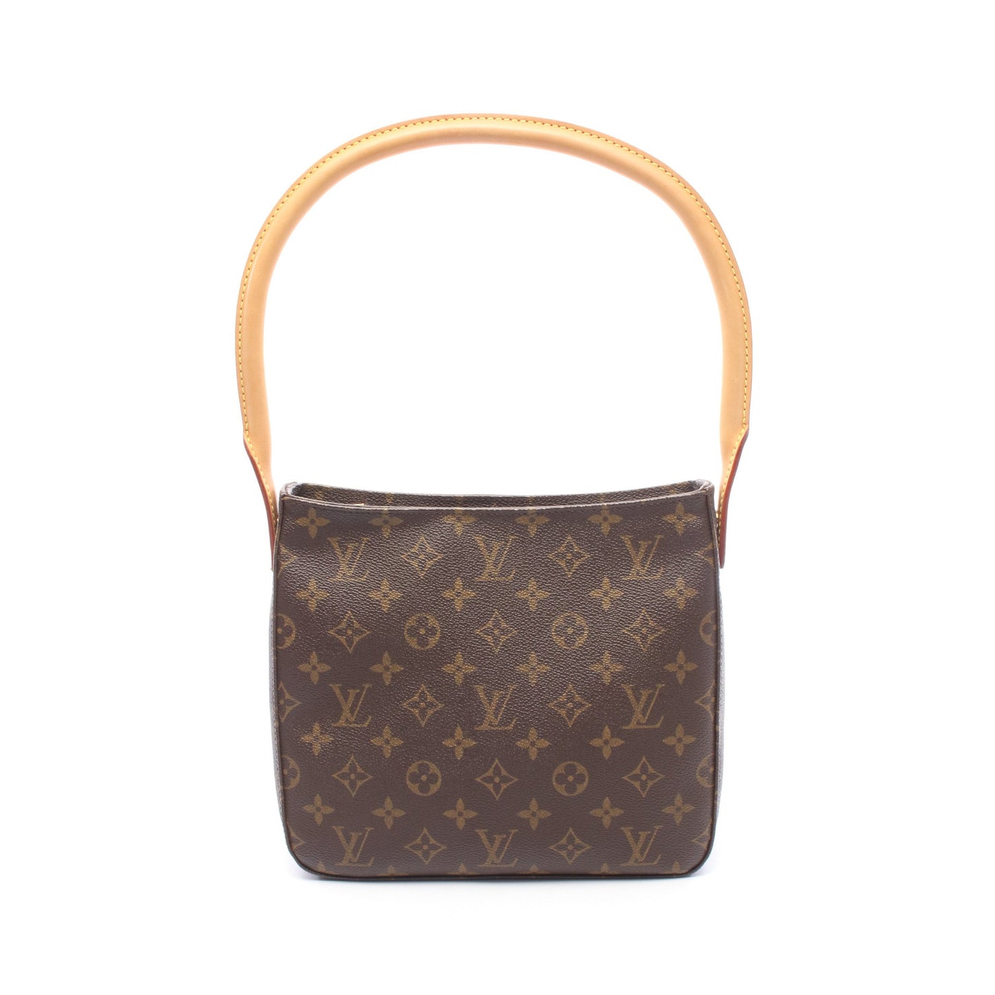 ルーピングMM モノグラム ショルダーバッグ PVC レザー ブラウン ルイヴィトン バッグ LOUIS VUITTON